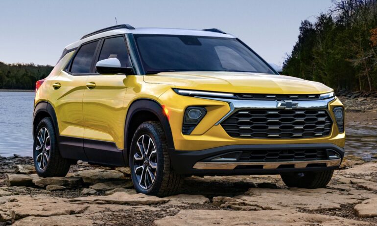 Chevrolet Trailblazer, subcompact SUV The Chevrolet Trailblazer is an example of a subcompact SUV.