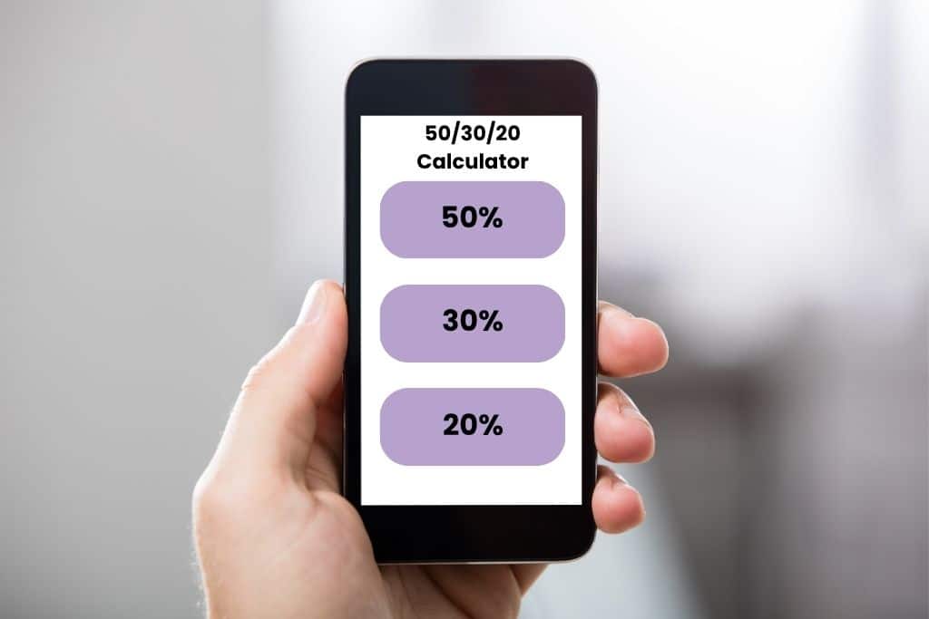 50/30/20 Budget Calculator